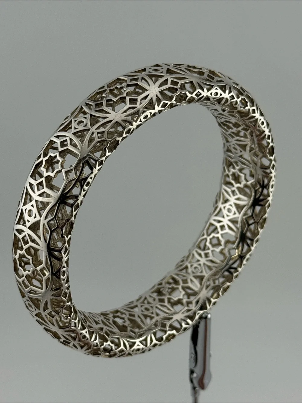 Tiffany and Co. Paloma Picasso Marrakesh Sterling Silver Bangle